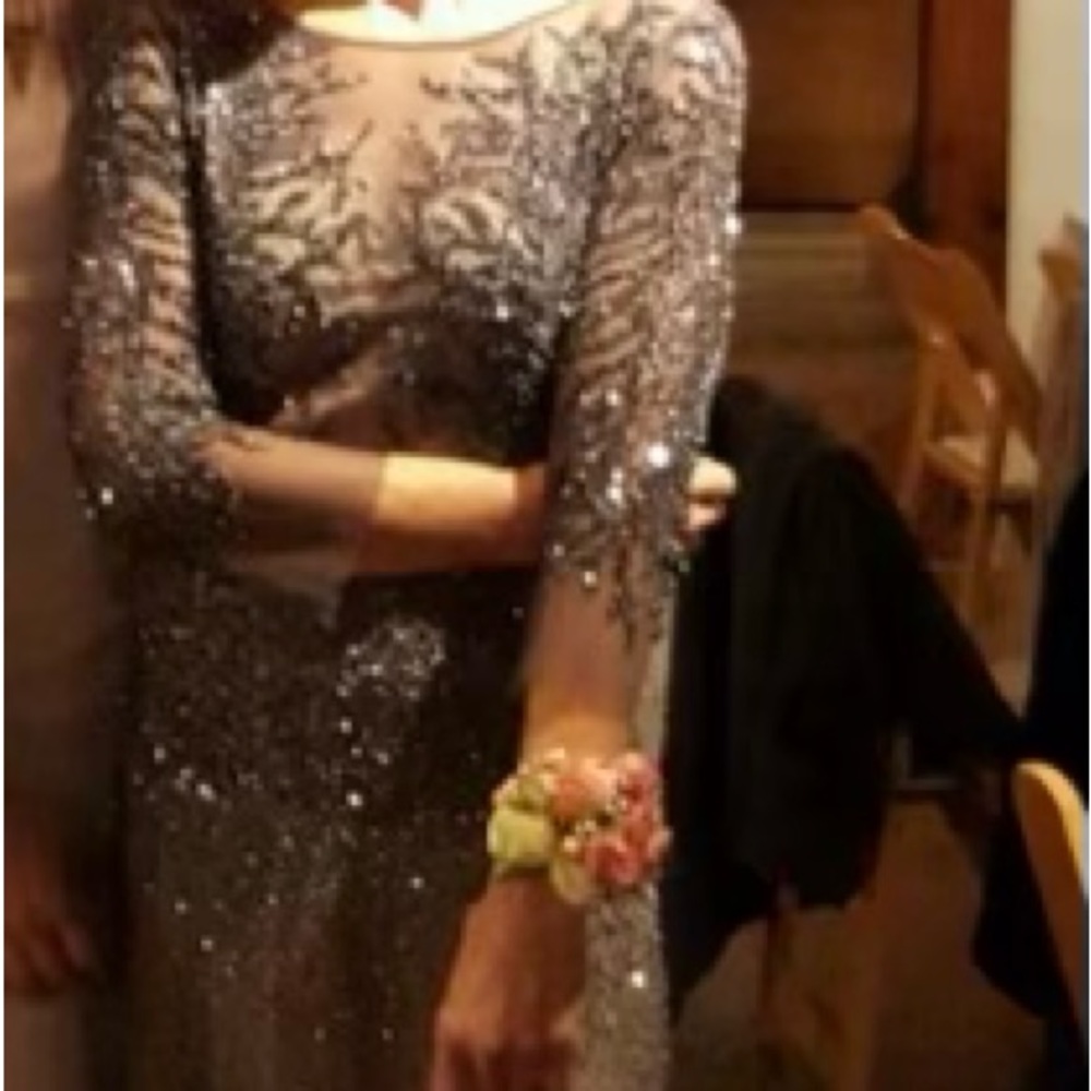 COPY - Adriana Pappell dress- worn as mother of the bride gown